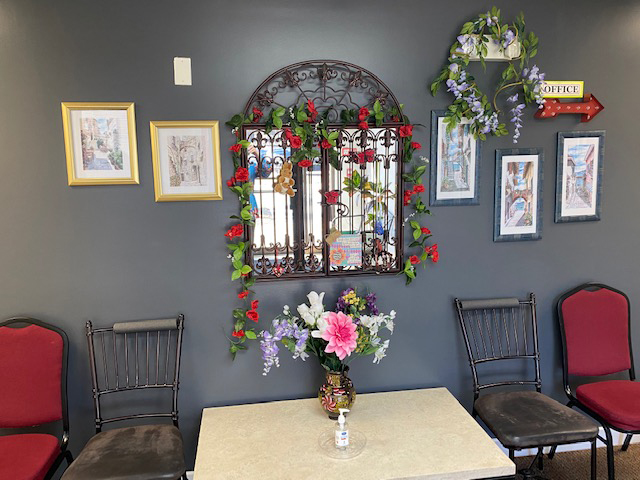 Waiting Area of Naperville Music Academy
