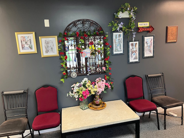 Naperville Music Academy Waiting Area Spring