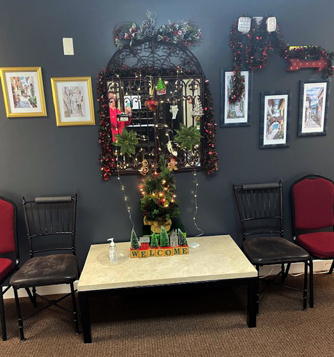 Waiting Area of Naperville Music Academy