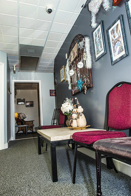 Waiting Area of Naperville Music Academy