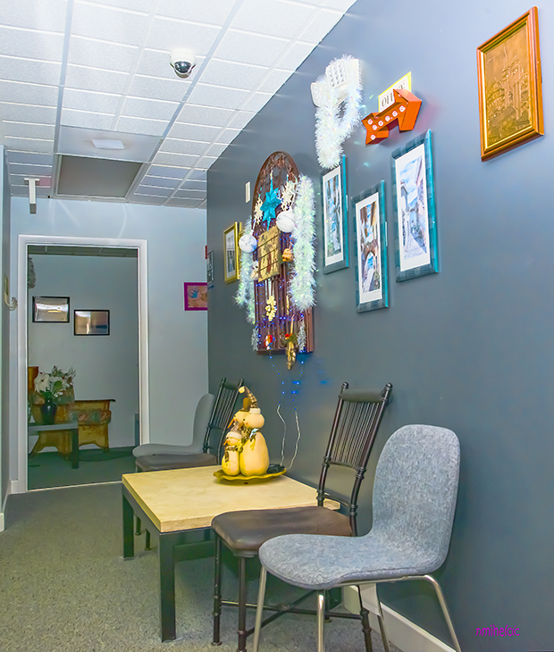 Waiting Area of Naperville Music Academy