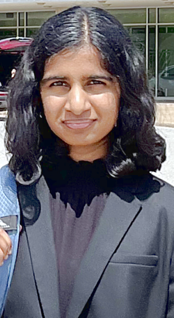 Ms. Shriya Koduri, NMA Hall of Fame member since 2024