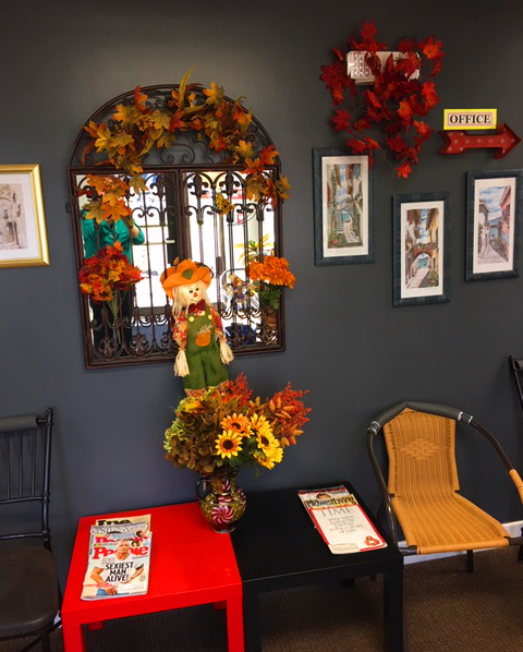 Waiting Area of Naperville Music Academy